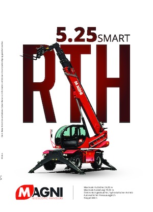 Ładowarka teleskopowa obrotowa MAGNI RTH 5.25 Smart