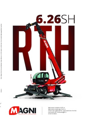 Ładowarka teleskopowa obrotowa MAGNI RTH 6.26 SH