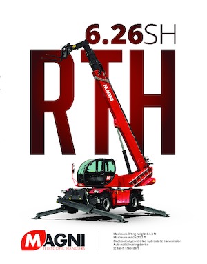 Ładowarka teleskopowa obrotowa MAGNI RTH 6.26 SH