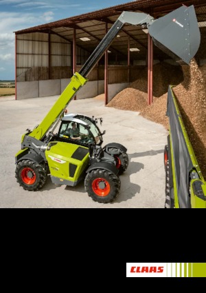Ładowarki teleskopowe Claas Scorpion 741 