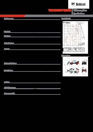 Ładowarki teleskopowe Bobcat T40.180SLP 75 IV