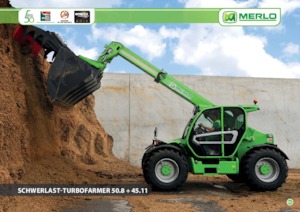 Ładowarki teleskopowe Merlo TF 50.8 T-CS-156-CVTRONIC