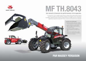 Ładowarki teleskopowe Massey Ferguson TH.8043