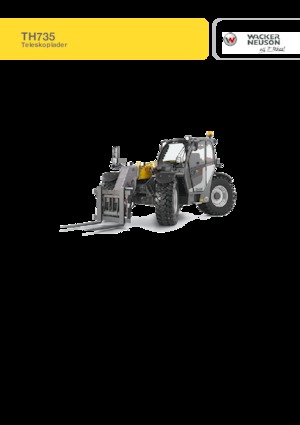 Ładowarki teleskopowe Wacker Neuson TH735