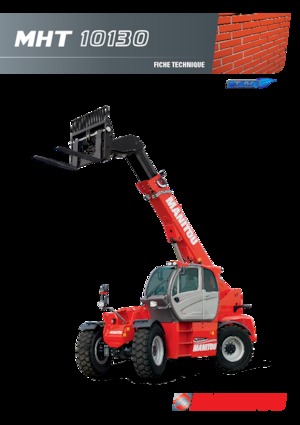 Ładowarki teleskopowe Manitou MHT 10130