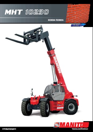 Ładowarki teleskopowe Manitou MHT 10230