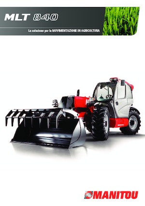 Ładowarki teleskopowe Manitou MLT 840-145 PS