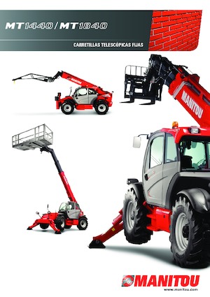 Ładowarki teleskopowe Manitou MT 1440 easy
