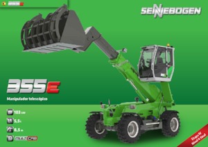 Ładowarka teleskopowa obrotowa Sennebogen 355 E 