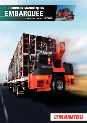 Wózki widłowe teleskopowe mocowane na ciężarówce Manitou TMT 25 S