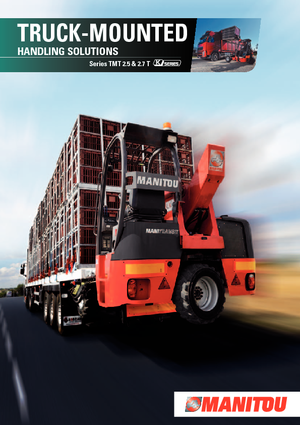 Wózki widłowe teleskopowe mocowane na ciężarówce Manitou TMT 25 S