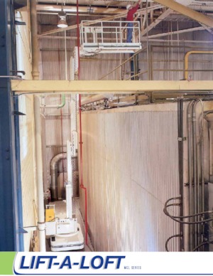 Kołowe platformy robocze z masztem pionowym Lift-A-Loft MCL30.05 