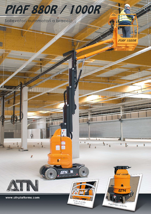 Kołowe platformy robocze z masztem pionowym ATN Piaf 880 R