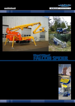 Gąsienicowe platformy teleskopowe Falcon Lifts FS 320 C 