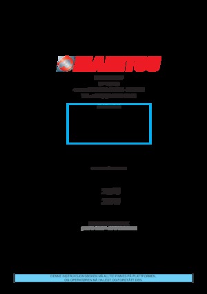 Kołowe teleskopowe platformy robocze Manitou 260 TJ