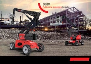 Kołowe teleskopowe platformy robocze Manitou 260 TJ-X
