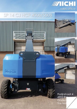 Kołowe teleskopowe platformy robocze Aichi SP14CJHCP 4008