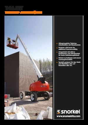 Kołowe teleskopowe platformy robocze Snorkel T46JRT
