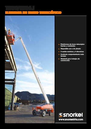 Kołowe teleskopowe platformy robocze Snorkel TB86J