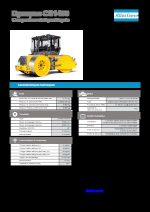 Walce trójkołowe Dynapac CS 1400