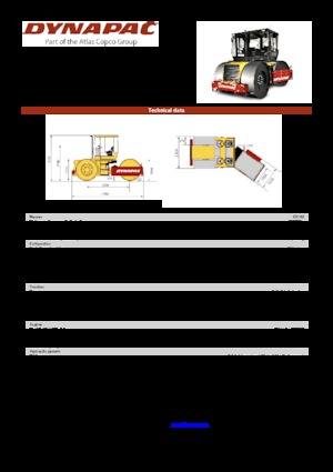 Walce trójkołowe Dynapac CS 142