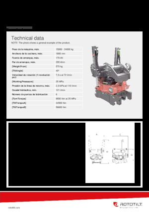 Tiltrotatory Rototilt® R6 SL