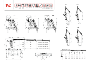 Żurawie do załadunku drewna PENZ 14 Z 8.65