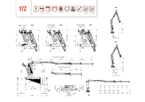 Żurawie do załadunku drewna PENZ 17 Z 9.50