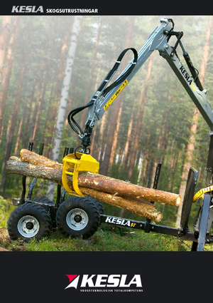 Żurawie do załadunku drewna Kesla 304