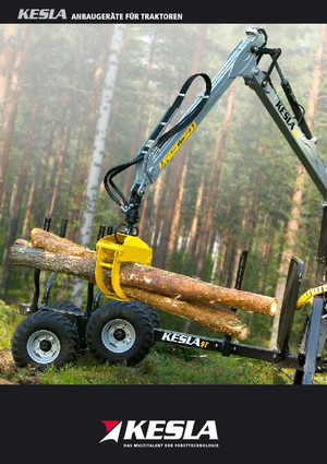Żurawie do załadunku drewna Kesla 304
