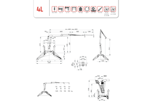 Żurawie do załadunku drewna PENZ 4 L 6.00