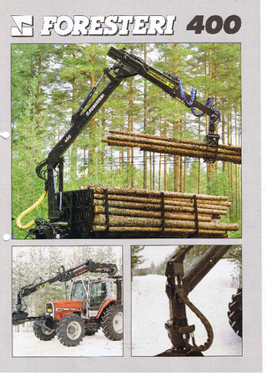 Żurawie do załadunku drewna Foresteri 400-2