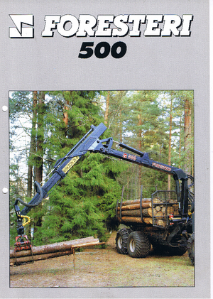 Żurawie do załadunku drewna Foresteri 500-1