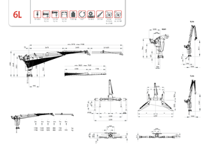 Żurawie do załadunku drewna PENZ 6 L 9.2