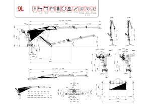 Żurawie do załadunku drewna PENZ 9 L 7.9