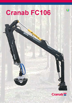 Żurawie do załadunku drewna Cranab FC 106 Combi