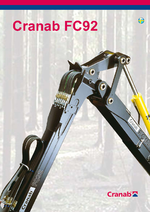 Żurawie do załadunku drewna Cranab FC 92 Combi