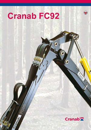 Żurawie do załadunku drewna Cranab FC 92 Combi