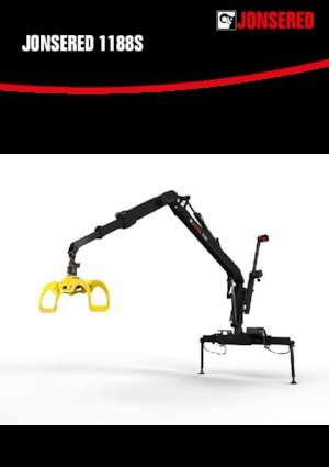 Żurawie do załadunku drewna Jonsered J 1188S 83