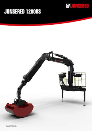Żurawie do załadunku drewna Jonsered J 1200RS 89