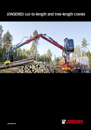 Żurawie do załadunku drewna Jonsered 2990 SR 137 