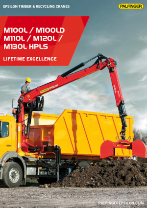 Żurawie do załadunku drewna Epsilon M 130 L 80 HPLS