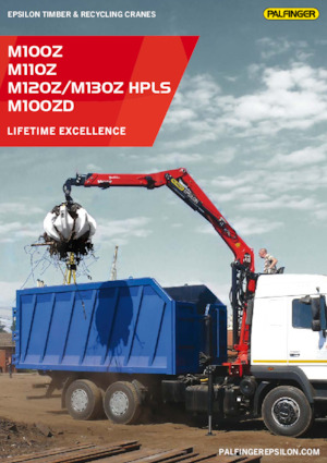 Żurawie do załadunku drewna Epsilon M 120 Z 96