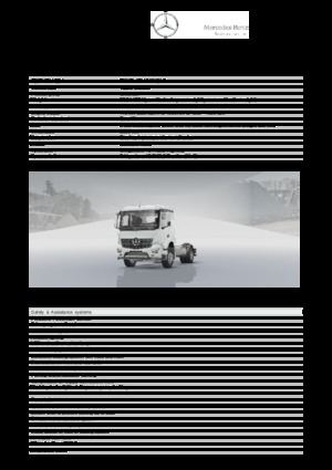 Ciągniki siodłowe ze sztywnym podwoziem Mercedes-Benz Arocs 2024 K 4x2