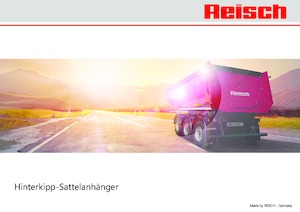 Naczepy wywrotki Reisch RHKS-3-SR07 ISO-R