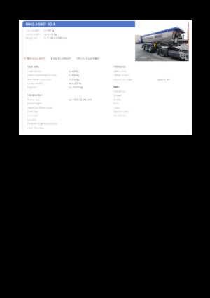 Naczepy wywrotki Reisch RHKS-3-SR07 ISO-R