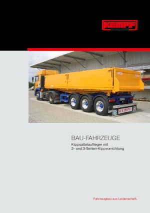 Naczepy wywrotki Kempf SKD 35/3-S