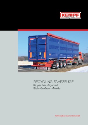 Naczepy wywrotki Kempf SKM 35/3 SHL-LIGHT