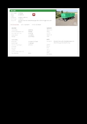 Wywrotki Reisch RD-240