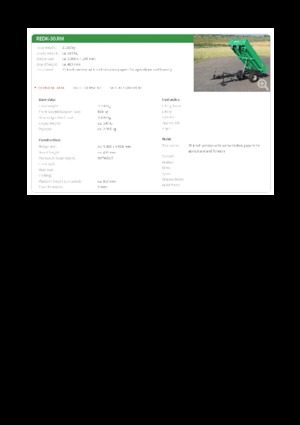 Wywrotki Reisch REDK-30.RM